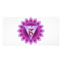 The 5th Primary Chakra Purple Vishuddha Photo Cards