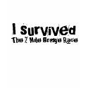 The 7 Mile Bridge Race, I survived t-shirts
