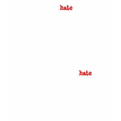 things i hate. The 7 Things I Hate About You.