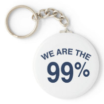 The 99% Are We Keychain