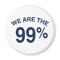 The 99% Are We Refrigerator Magnets