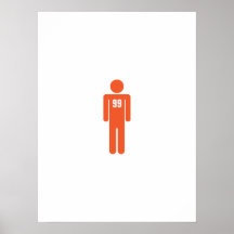 The 99 percent Man Poster