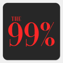 The 99% square sticker