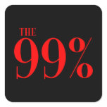 The 99% square sticker