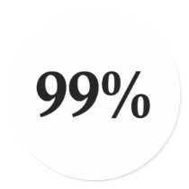 The 99% sticker