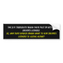 The 9/11 terrorists began their plot by getting... bumper stickers