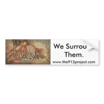 The 9-12 Project and "We Surround Them" bumper stickers