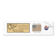 The 9-12 Project bumpersticker