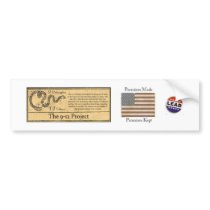 The 9-12 Project Bumper Sticker