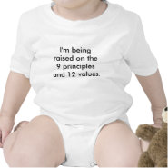 The 9-12 Project Mosaic and The 12 Values shirt