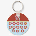 The A Spot keychains by Suzettas The A Spot keychains
