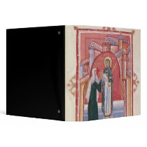 The Abbess Hilda offering Vinyl Binders