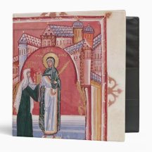 The Abbess Hilda offering Vinyl Binders