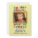 The ABC's Photo Invitation