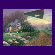 The Abduction of Kinkade, by Steven Vincent Johnso posters
