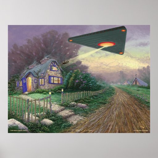 The Abduction of Kinkade, by Steven Vincent Johnso Poster