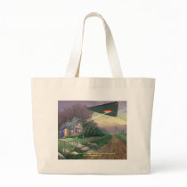 The Abduction of Kinkade, The Abduction of Kink... bags by orionworks The Abduction of Kinkade, The Abduction of Kink... bags