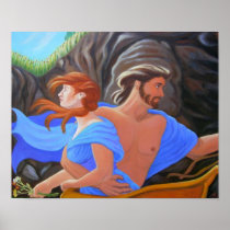 The Abduction of Persephone - Hades and Persephone Print