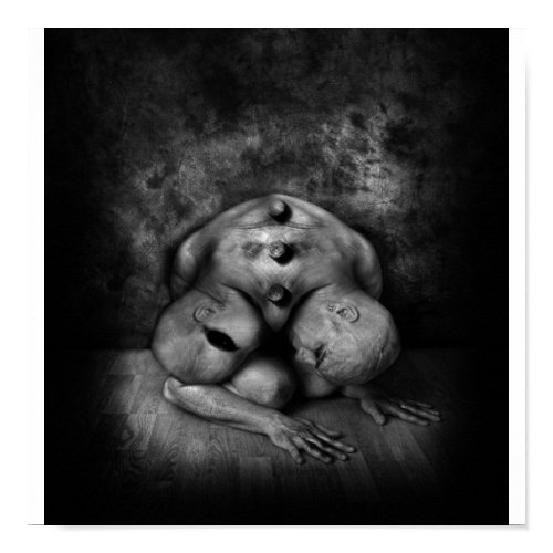 The Abduction Surreal Art Poster