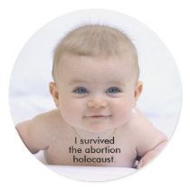 the abortion holocaust stickers