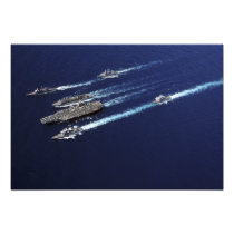 The Abraham Lincoln Carrier Strike Group ships