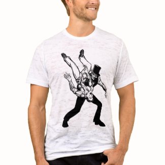 The Abraham Lincoln Chokeslam Light shirt