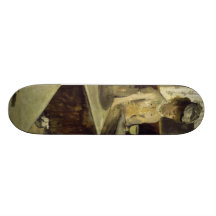 The Absinthe Drinker or L’Absinthe by Edgar Degas Skateboard Deck