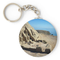 The Abu Simbel Temples, Egypt Desert Key Chains