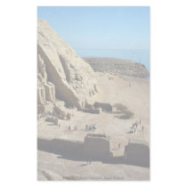 The Abu Simbel Temples, Egypt Desert Custom Stationery