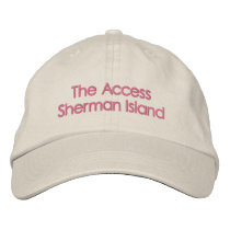 The Access, Sherman Island hat Embroidered Hat