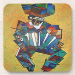 The Accordionist Coaster