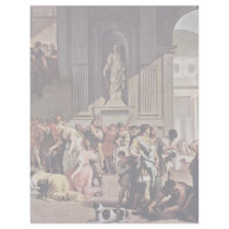 The Accused Susanna And The Prophet Daniel Custom Letterhead