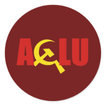 The ACLU is communist stickers