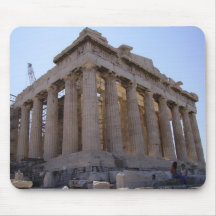The Acropolis at Athens, Greece Mouse Pads