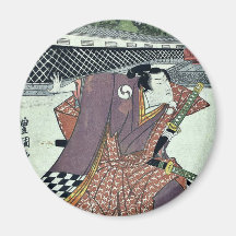 The actor Bando Minosuke by Utagawa,Toyokuni Magnet
