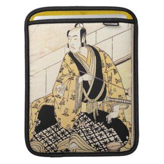 The Actor Matsumoto Koshiro IV Seated Outer Room iPad Sleeves