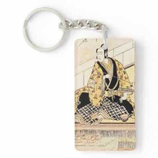 The Actor Matsumoto Koshiro IV Seated Outer Room Acrylic Keychains