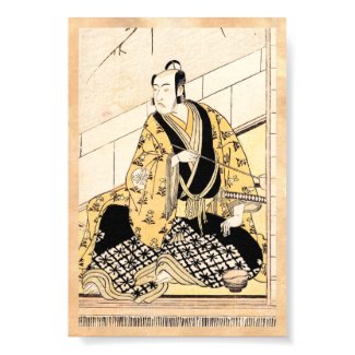 The Actor Matsumoto Koshiro IV Seated Outer Room Poster