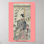 The actors by Torii,Kiyotsune Poster