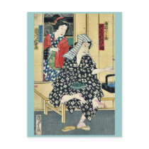 The actors by Utagawa,Kunisada Postcards