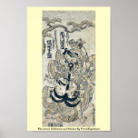 The actors Ichikawa and Sakata by Torii,Kiyotsune Print