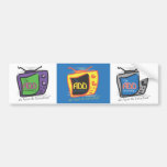 The ADD Channel - We Focus On Distractions Bumper Sticker
