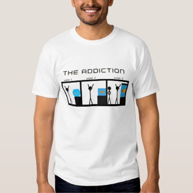 the addiction of aquariums t shirt