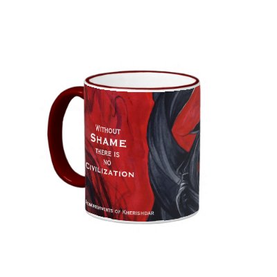 The Admonishments Mug by mcahogarth