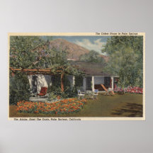 The Adobe (Oldest House in Palm Springs) Print