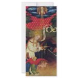 The Adoration Of The Child By Mary By Meister Fran Custom Rack Card