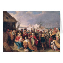 The Adoration of the Magi 3 Card
