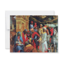 The Adoration Of The Magi By Foppa Vincenzo Personalized Announcements