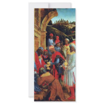 The Adoration Of The Magi By Foppa Vincenzo Customized Rack Card