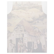 The Adoration Of The Magi.,  By Hieronymus Bosch ( Customized Letterhead